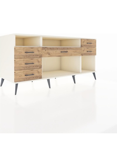Kronos Konsol 2 Raflı 6 Çekmeceli 176x59x83 Aytaşı-aytaşı/çam Aytaşı/çam Kronos Konsol 2 Raflı 6 Çekmeceli 176x59x83 Aytaşı-aytaşı/çam Aytaşı/çam