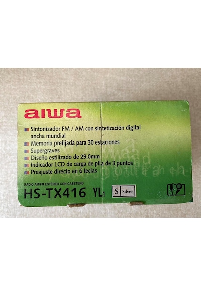 Aiwa Hs-Tx416 Nostalji Am/Fm Dijital Kaset Çalar Sorunlu