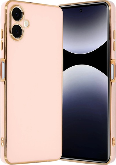 Muratech Newface Samsung Galaxy Uyumlu  A07 4g Volet Silikon - Pembe