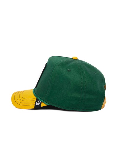 . Extra Large 100 Fil Figürlü Şapka 101-1328 Green-yeşil