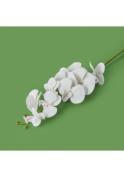 Exclusive Orkide Yapay Çiçek - Beyaz - 105 Cm Çok Renkli