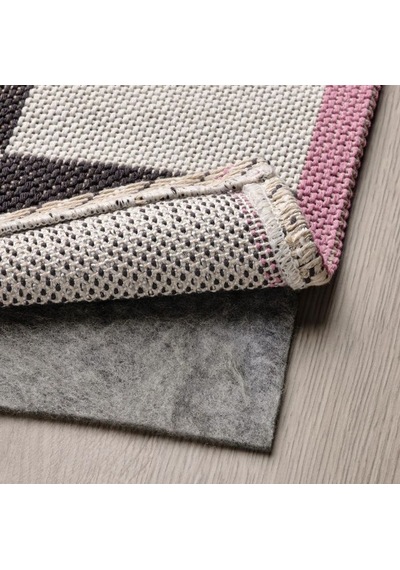 Ikea Klassrum İç Ve Dış Mekân Halısı 60 X 120 Cm Beyaz - Siyah