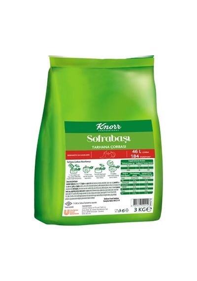 Chef Base Tarhana Çorbası 3 Kg
