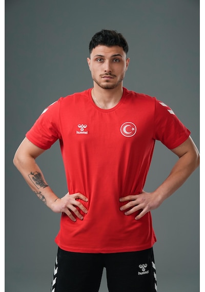 Hummel Armin Milli Takım Antrenman Tişört Kırmızı