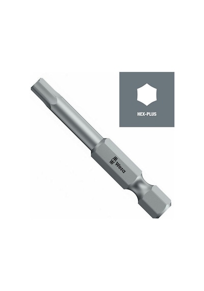 Wera 840/4 Z HexPlus Bits Uç 50x5,0mm 05059615001