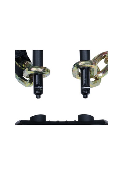 Zefal K-ttraz M18 Anahtarlı Zincir Bisiklet Kilidi 110x10mm Siyah