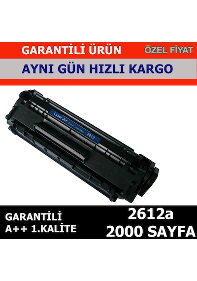 Hp 2612A 12A Uyumlu Toner Kalite