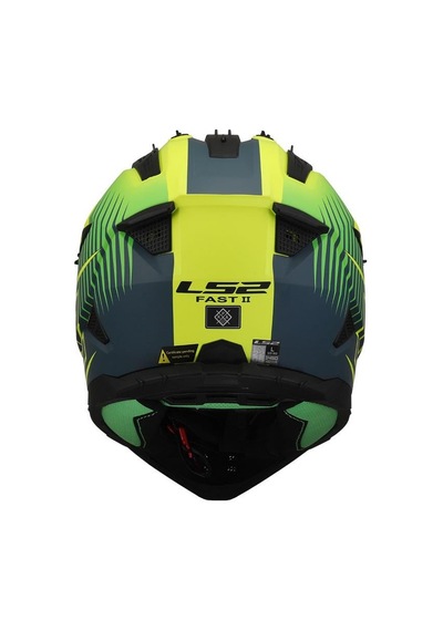 Ls2 Fast 2 Duck Kross Kask Sarı