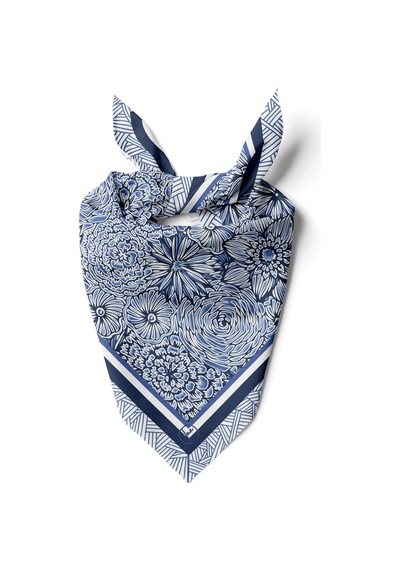 Indıgo Bloom Desen Bandana/fular Çok Renkli