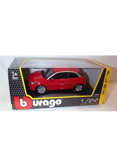 Burago Audi A1 1 24 Kırmızı Model Araba