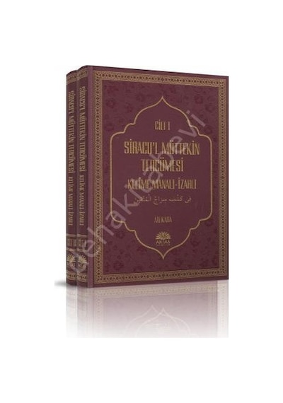 Siracul Müttekin Tercümesi 2 Cilt Takım Ali Kara