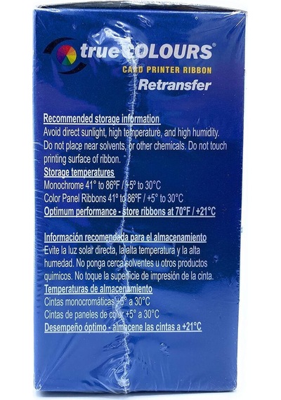 800012-445 Ymck Renkli Şerit 625 Baskı Retransfer Ribbon Yeniden Transfer Ribonu