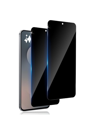 Samsung Galaxy S25 Fe İçin İle Uyumlu 5d Hayalet Gizli Tam Kaplama Siyah Renk Ekran Koruyucu Cam