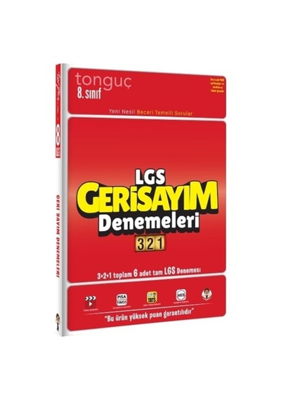 Tonguç Lgs Geri Sayım Denemeleri 3-2-1 Toplam 6 Deneme (548828496)