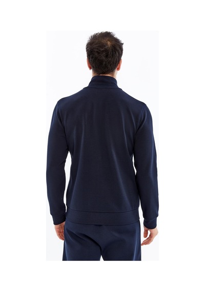 AR-MA Arma Erkek Slim Fit Sweatshirt Scuba Interlok, Tam Fermuarlı, Dik Yaka, Fleto Cepli K30324989802 Lacivert