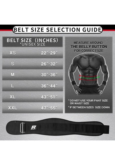 Weight Lifting Belt - Great For Squats, Lunges, Deadlift, Thrusters - Men And Women - 6 Inch Black/camouflage
