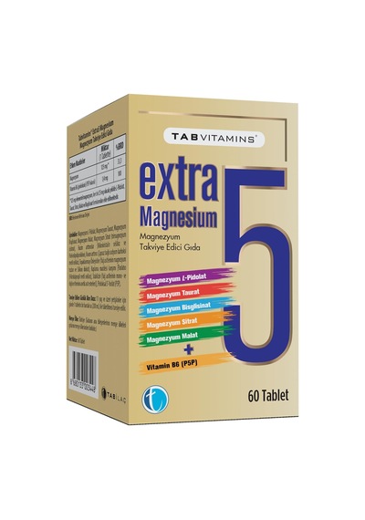 Extra5 Magnesium 60 Tablet