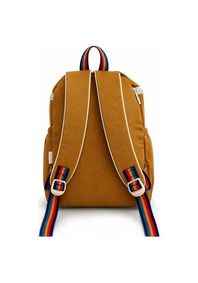 Ls-5170 Erkek Çocuk Ana Okul Çantası Okul Çantası Camel Beyaz