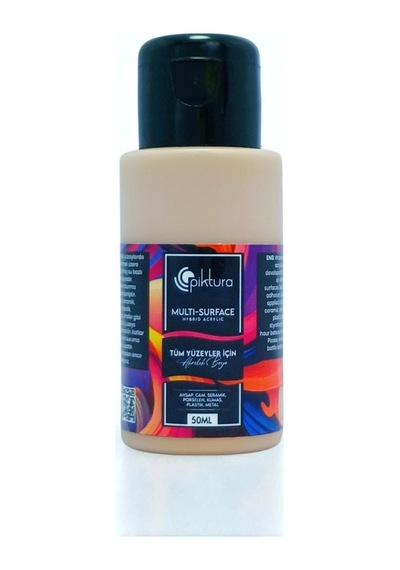 Akrilik Multisurface Boya 50ml Latte, 50 Mililitre