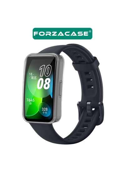 Forzacase Huawei Band 11 İle Uyumlu Önü Kapalı Ekran Korumalı Silikon Kılıf - Fc010