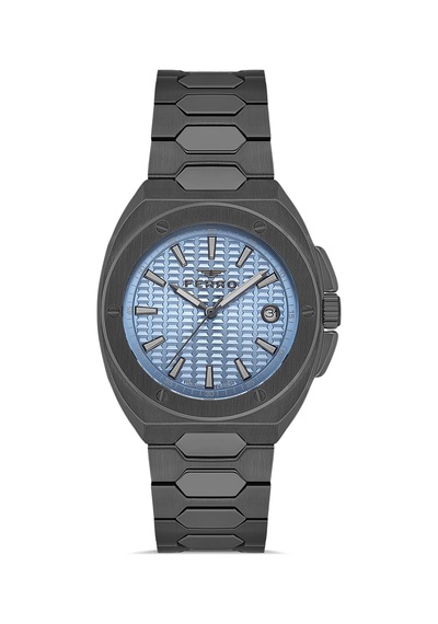 Ferro Fm40160a-v3 Quartz Çelik Gri 42 Mm Erkek Kol Saati