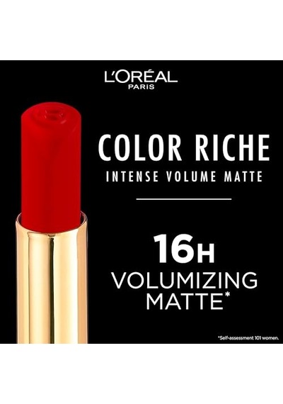 Color Riche Colors Of Worth Intense Volume Matte Ruj - 300 Rouge Confident Genel