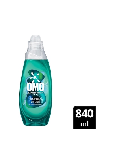 3 Adet Omo Express Fresh Sıvı Bakım Deterjanı Kötü Koku Karşıtı Beyazlar Ve Renkliler 21 Yıkama 840 Ml Diğer