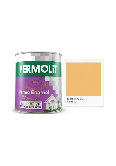 Permolit Enamel Sentetik Yağlı Boya Şampanya 0.375 Lt. 350 ML
