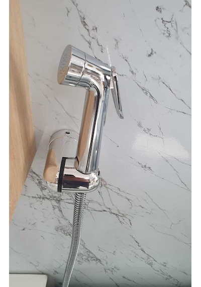 Duş Tutucu Duş Askısı Mafsalı Krom Metalik