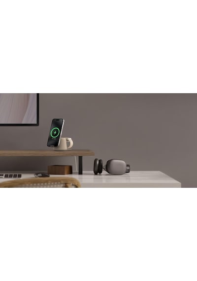 Belkin Boostcharge Pro 2'si1 Arada Magesafe Şark İstasyonu - Krem