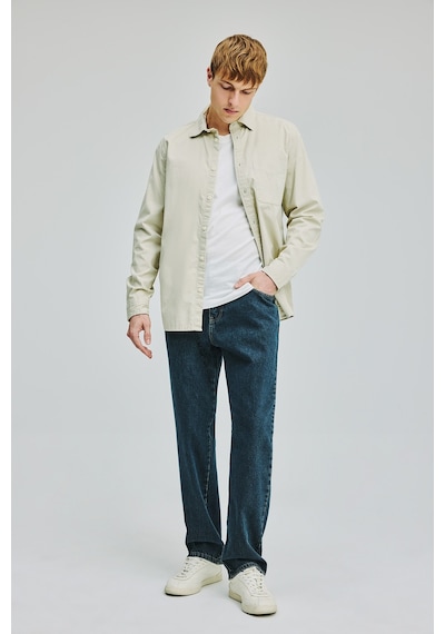 Defacto Straight Fit Uzun Boy Jean Pantolon I5947ax26aunm84 İndigo-nm84