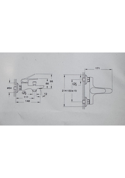 Eczacıbaşı Punto+ 201 Banyo Bataryası A43742 Krom