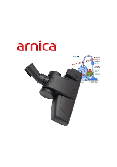 Arnica Tesla Premium Süpürme Başlığı Süpürge Emici Ucu (414031244) Uyumlu