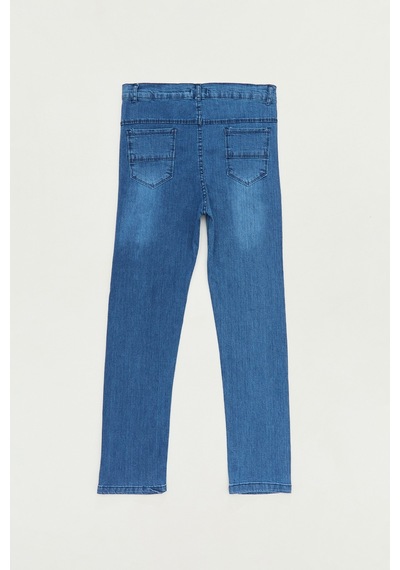 Fullamoda Eskitme Görünümlü Erkek Çocuk Jean- Lacivert 24MCCK254202971-Lacivert Fullamoda Eskitme Görünümlü Erkek Çocuk Jean- Lacivert 24MCCK254202971-Lacivert