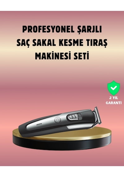 Şarjlı Saç Sakal Kesim Makinesi Detaylı Kesim İçin Hassas Başlıklı