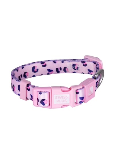 Swissplus Urban Paws Pink Leo Recycled Köpek Tasması - 20 Mm Beyaz - Pembe