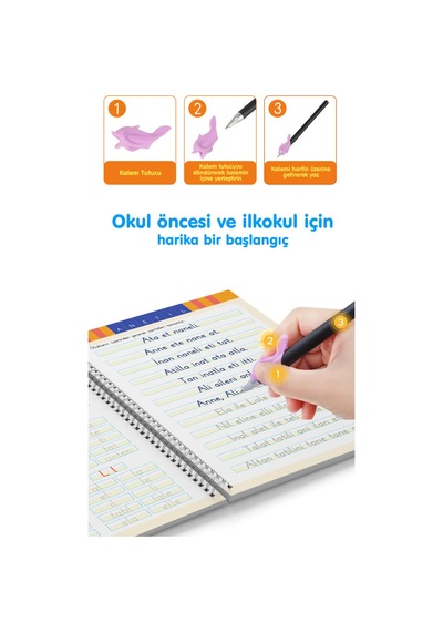Oluklu Güzel Yazı Defteri