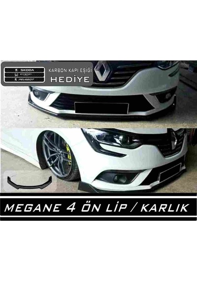 Megane 4 Lip 4 Parça Kırmızı