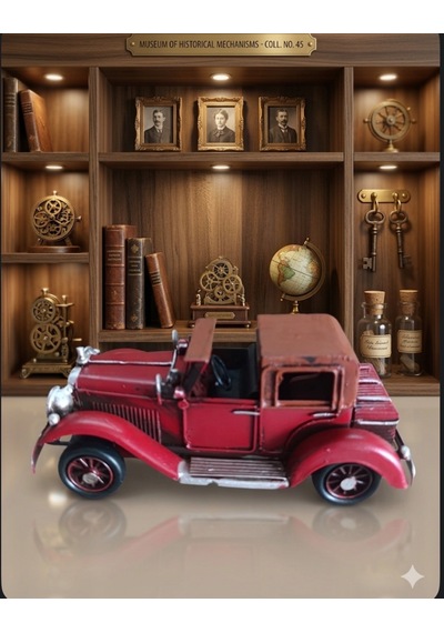 El İşçiliği Görünümlü Antika Model Araç 17x7