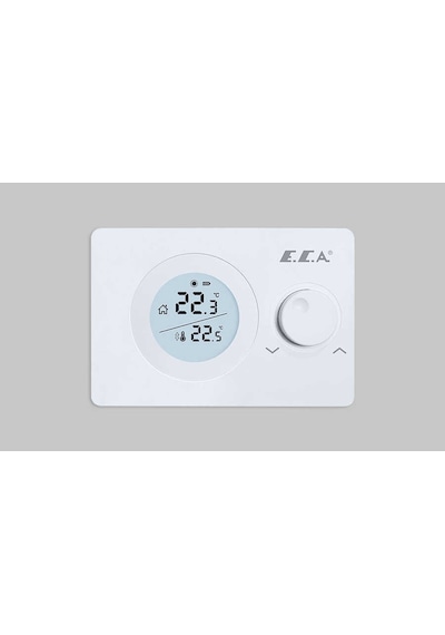 Eca Poly Pure 100w Dijital Pilli On-off Kablosuz Oda Termostatı