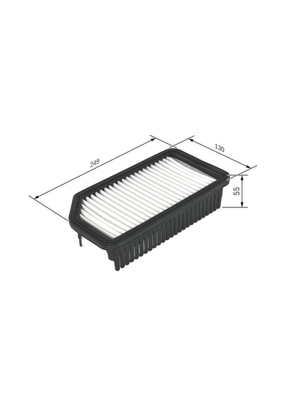 Hyundai İ20 1.4 Bosch  Hava Filtresi 2009-2013