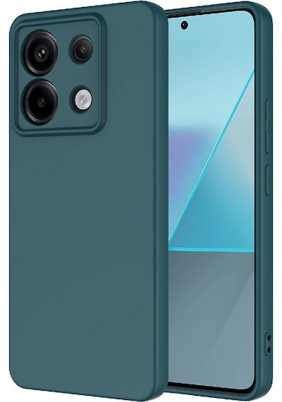 Xiaomi Redmi Note 13 Pro 5g Uyumlu Tchs Mara Lansman Kılıf-koyu Yeşil Koyu Yeşil