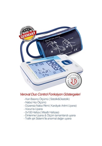 Tansiyon Aleti, Veroval Duo Control, Osilometrik Ve Oskültatuar Ölçüm