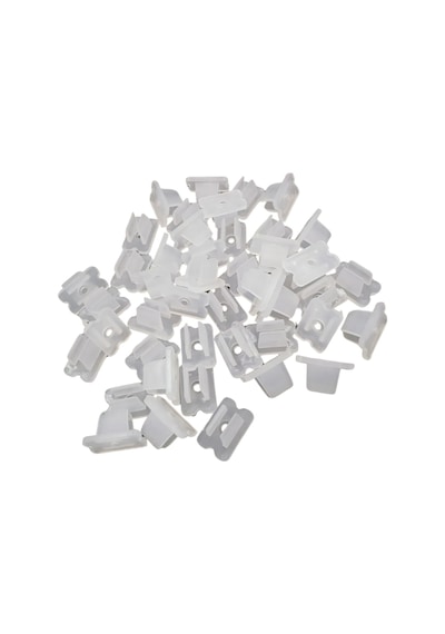 Neon Şerit Led Birleştirme Aparatı Sabitleyici Montaj Aparatı 6x12mm 20 Adet