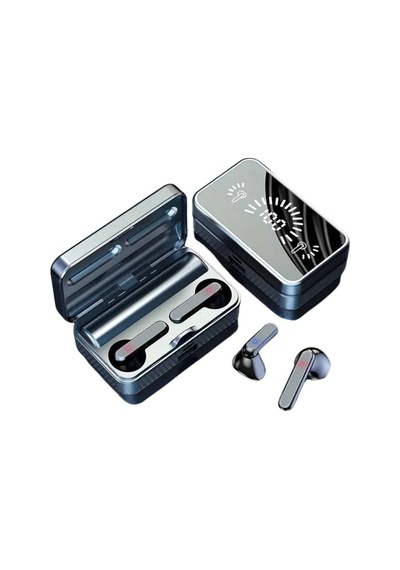 Powerbankli Bluetooth Kulaklık Yüksek Ses Aynalı Çift Dijital Gösterge Ekranı - Hs08379433-45 Renkli