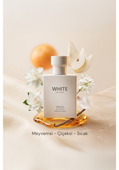 DeFacto Kadın White For Women Çiçeksi-Meyvemsi 50 ml Parfüm L8103AZNSWT1
