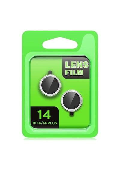 Mey İthalat iPhone Uyumlu 14 Raze Metal Kamera Lens - Mavi