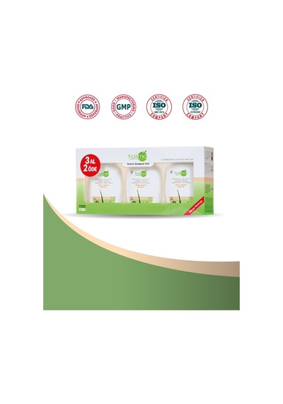 Saç Bakım Ve Onarım Şampuanı 300 Ml 3'lü Set Tüm Saç Tipleri