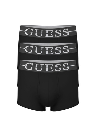 Guess Joe Erkek 3'lü Boxer Paketi Black