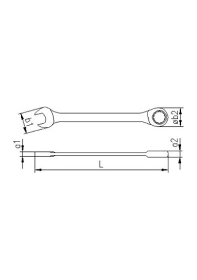 İzeltaş Cırcır Kombine Anahtar 10Mm N11.23989